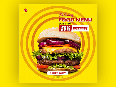 Social Media Post (Food Menu) branding creative food logo menu restaurant typography