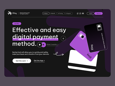 Digital banking site UI banking cardholder cashback contactless payments credit card credit limit digital wallet dribbble finance money payment rewards security transactions ui user interface ux uxui webdesign website