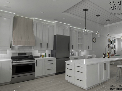 Design Your Dream Kitchen: Transforming Ideas into Reality 3d architecturaldesign conceptualization designer kitchen kitchendesign kitcheninterior kitchenrender photorealistic spaceplanning visualization