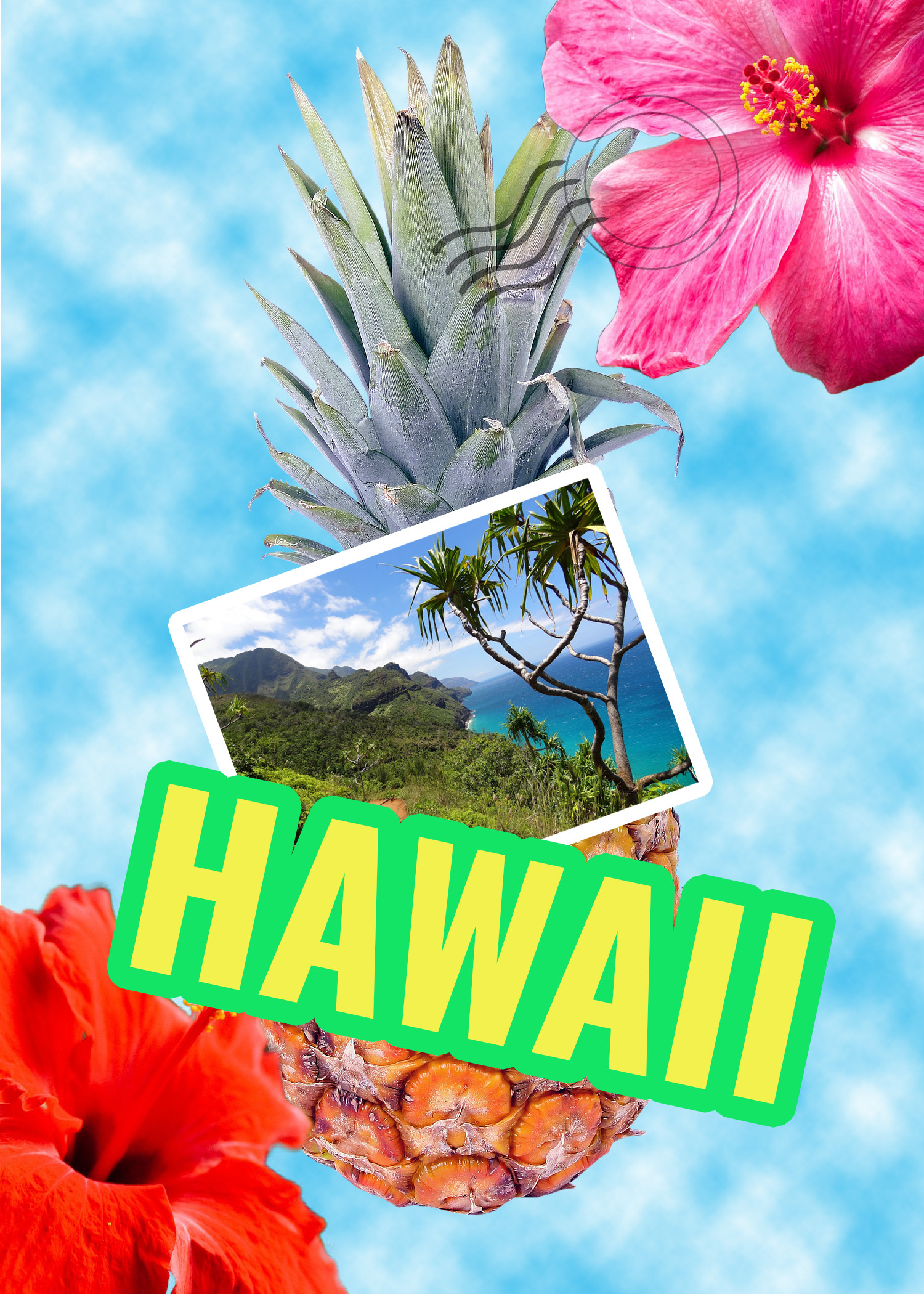 HAWAII POSTER by Roman Vozniak on Dribbble