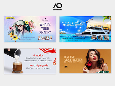 Random Banners branding design design art graphic design illustration logo photoshop portfolio ui vector