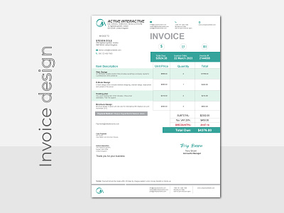 Invoice template design form invoice green invoice invoice invoice template order invoice receipt invoice template text invoice