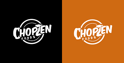 Chopzen Foods Logo Design | Brand cooking design eat food food business logo design food design food design inspiration food logo inspiration healthy living restaurant design restaurant logo design