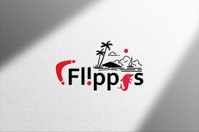Flippys logo design brand identity branding design graphic design illustration logo logo design ui ux vector