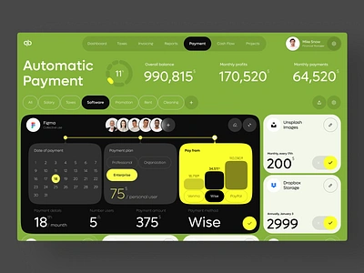 QuickBooks - Finance Service Management accounting business enterprise finance financial fintech managment payment payroll saas service software taxation uxdesign web withdrawal