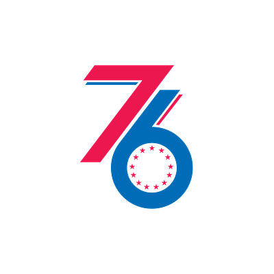 Philadelphia 76ers Concept Logo 76ers branding design graphic design illustration logo nba phila philadelphia philadelphia 76ers