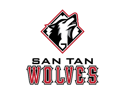 San Tan Wolves Baseball Club Branding branding design graphic design logo wolves wolves logo