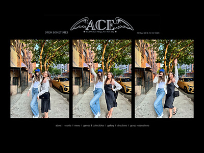 ACE ace blogging branding clean concept design fashion graphicdesign logo minimal new york nyc photography travel ui web design website
