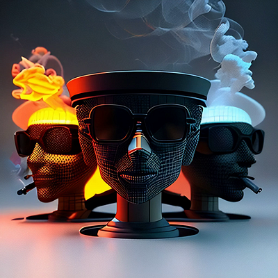 The Smoking Hippies 3d animation branding character creation graphic design illustration motion graphics video