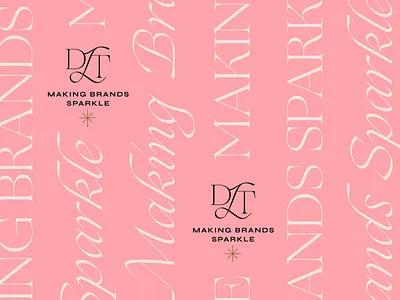 DLT Creative Brand Identity agency brand identity branding design graphic design logo logo design luxury pretty social media agency