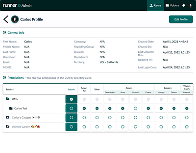 Table Administration Dashboard admin dashboard drive management system