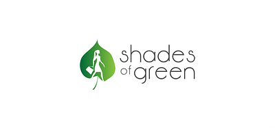 Shades of Green Logo branding design graphic design illustration logo typography vector
