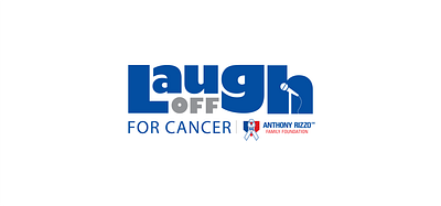 Laugh Off for Cancer Logo branding design graphic design illustration logo typography vector