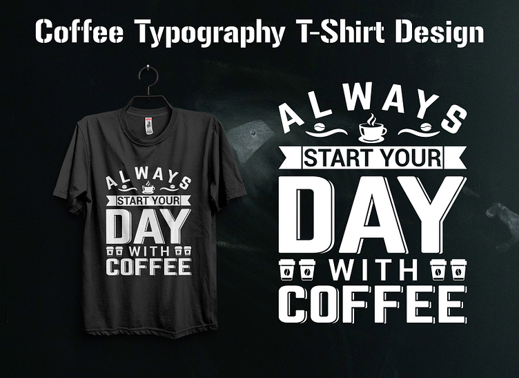 Coffee T-Shirt Bundle on Behance