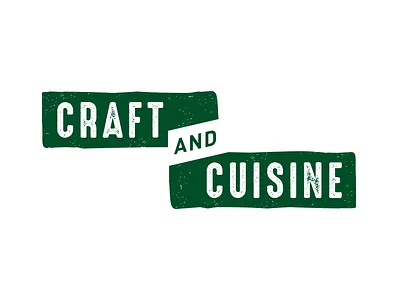 HSC Craft and Cuisine Logo branding design graphic design illustration logo typography vector