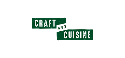 HSC Craft and Cuisine Logo branding design graphic design illustration logo typography vector