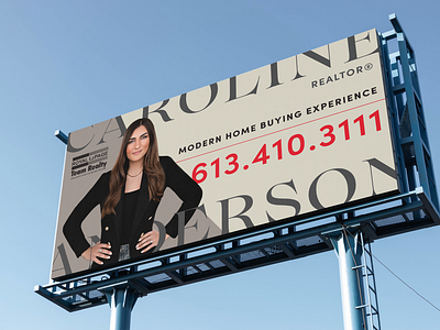 Billboard design for Canadian Realtor billboard billboard design graphic design large scale print large scale print design print design real estate real estate advertisement real estate billboard real estate design realtor advertisement