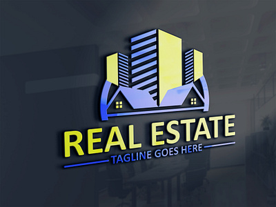 Real Estate Logo branding graphic design logo real estate real estate logo