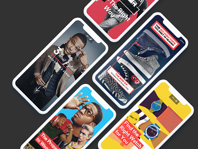 GQ - Snapchat Discover Channel design