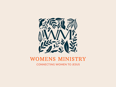 Women’s Ministry Rebrand branding church art design graphic design hand lettering illustration logo ministry moodboards procreate typography vector