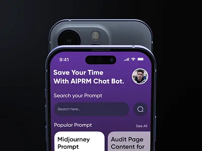 AI Chat Bot Mobile App - AIPRM for Chat GPT Animation after effect ai ai app ai chat bot animation app design artificial intelligence chat box chatbot chatbox ai chatgpt ios mobile app mobile app animation motion graphics ui ux