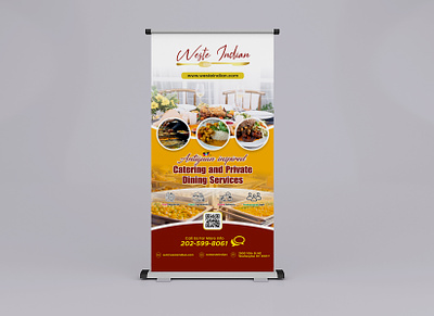 Catering Service Stand Banner foodexhibition