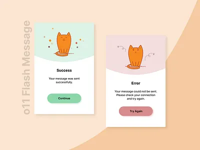 Daily UI #011 (Flash Message) 100daysofui creative dailyui dailyuichallenge design design inspiration design inspo design learning design progress error error design error message figma flash message learn design ui ui design uxui uxui design uxui designer
