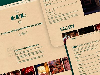 Webflow Web Design & Development for The 515 Bar design ui ux uxui web web design web development webdesign webflow