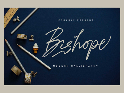 Bishope Font art