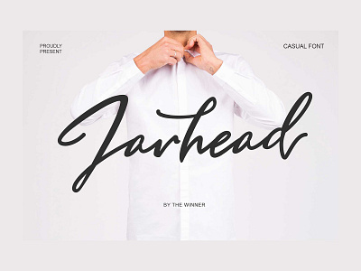 Jarhead Font art