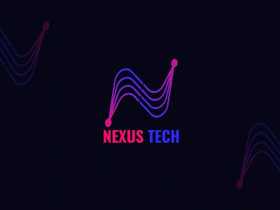 Nexus Tech, Logo Design appicon art brandidenty branding crypto design gradient illus illustration logo logodesign logoideas logologo logotype symbol tech ui ux vector webdesign