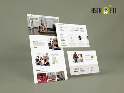 This is an online and offline Fitness training website corporate design flat modern multipurpose professional ui ux web website website design wordpress