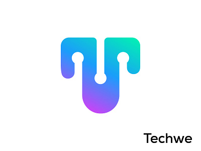 Tachwe, tech logo, technology, letter brand identity branding business company creative creative logo futuristic logo letter logo logo logo designer logo idea logo mark logos minimalist logo modern logo professional logo smart logo tech logo technology logo visual identity