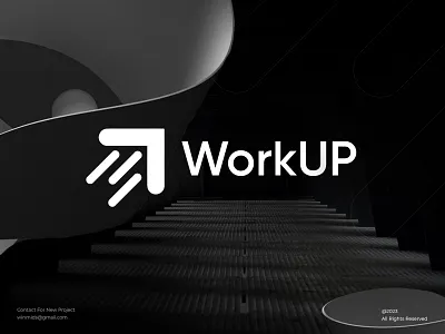 WorkUp, minimalist, logo design, logo identity abstract logo business logo clean logo creative logo grow logo logo design logo design agency logo identity logo mark marketing minimal modern logo modern logo designer professional logo simple logo