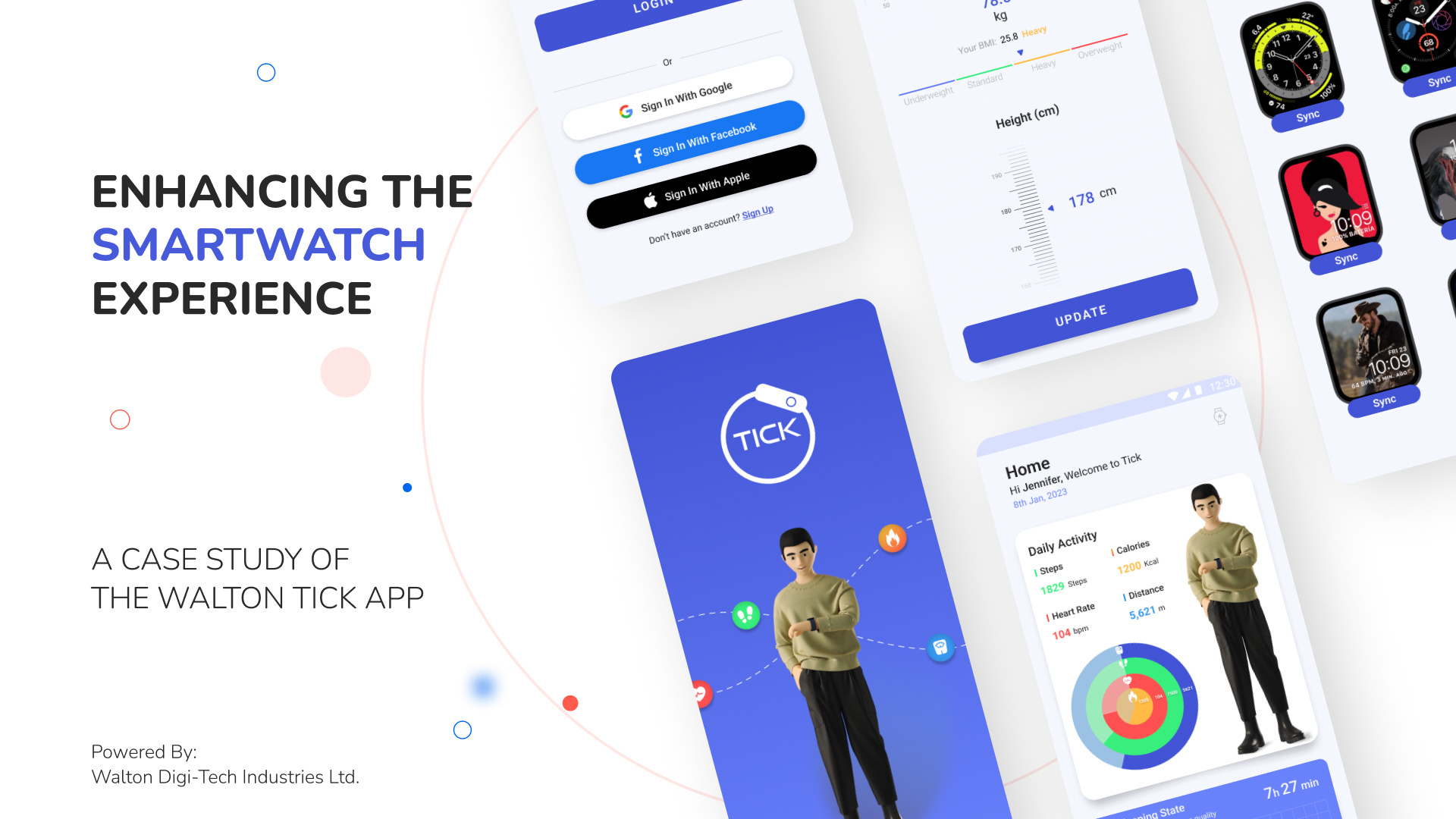 TICK APP | CASE STUDY | APP DESIGN app app design branding case study design fitness graphic design identity illustration logo redesign smartwatch app ui uiux ux vector