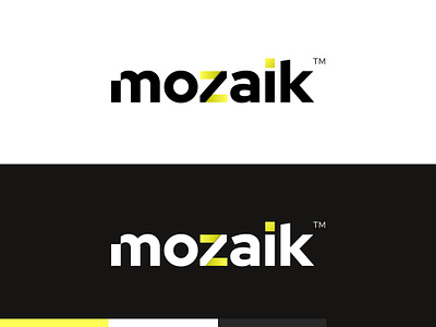 Unused Logo Concept black branding logo yellow logo