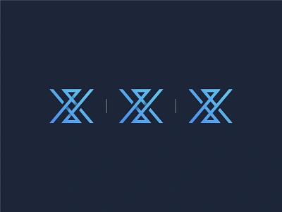 Letter X Logos // Modern, Tech, Gradients blockchain branding coin crypto data design ecommerce fintech gradients letter x lettering logo logotype mark modern optical sign tech x x x x