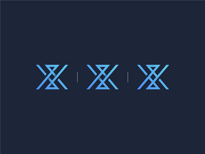 Letter X Logos // Modern, Tech, Gradients blockchain branding coin crypto data design ecommerce fintech gradients letter x lettering logo logotype mark modern optical sign tech x x x x