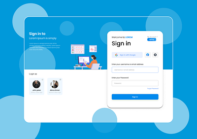 Daily UI Design Challenge | Day 01 | Sign Up daily dailyui figma signin ui ux