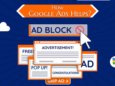 How Google Ads Helps? branding design digitalmarketing googleads googleadsrevenue googleadvertisement graphic design illustration instagram post logo photoshop ppcads social media design ui