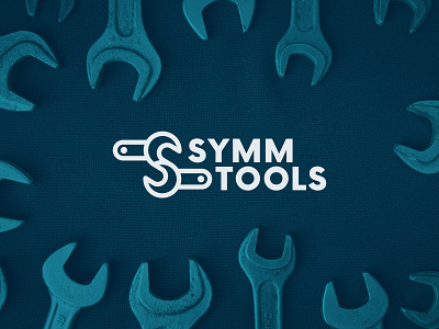 Symm Tools branding equipment graphic design logo logo design tools work tool wrench