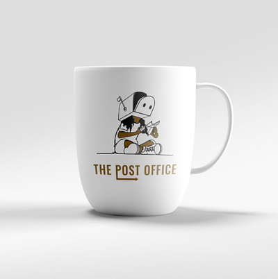 The Post Office logo branding design graphic design iden illustration logo typography