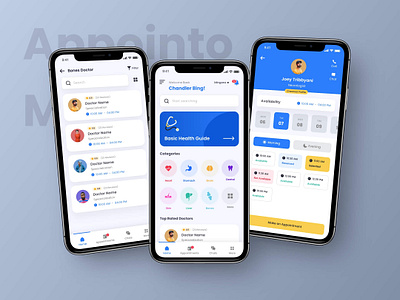 Appointment App appointment app booking design minimal mobile app ui