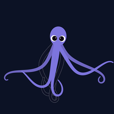 Octopus Limbs animation branding design graphic design illustration minimal motion motion graphics ui ux vector