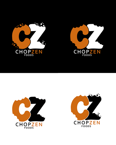Chopzen Logo food logo food logo design logo design logo for food company logo for restaurant logo identity