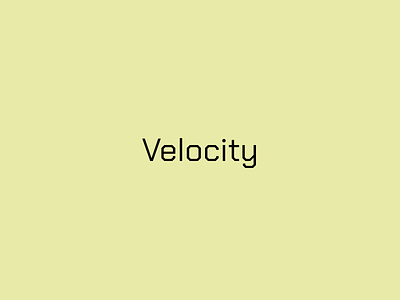 Velocity logotype branding graphic design logo minimal minimalism vector