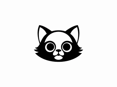 Excited Cat Logo branding cartoon cat cute design emblem excited icon identity illustration kitty logo mark mascot pet simple surprised symbol vector vet