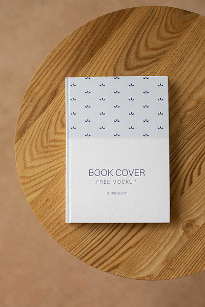 Free Book on a Wooden Table Mockup book book cover book cover design book design branding free download free mockup free psd mockup freebie mockup mockup design mockup download