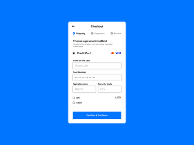 Credit Card Checkout Page | UI Design 3d animation app app design branding checkout page design graphic design illustration logo motion graphics ui ui design ux ux design vector