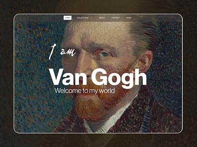 Daily UI Design Challenge | Day 03 | Landing Page daily dailyui design figma landingpage vangogh